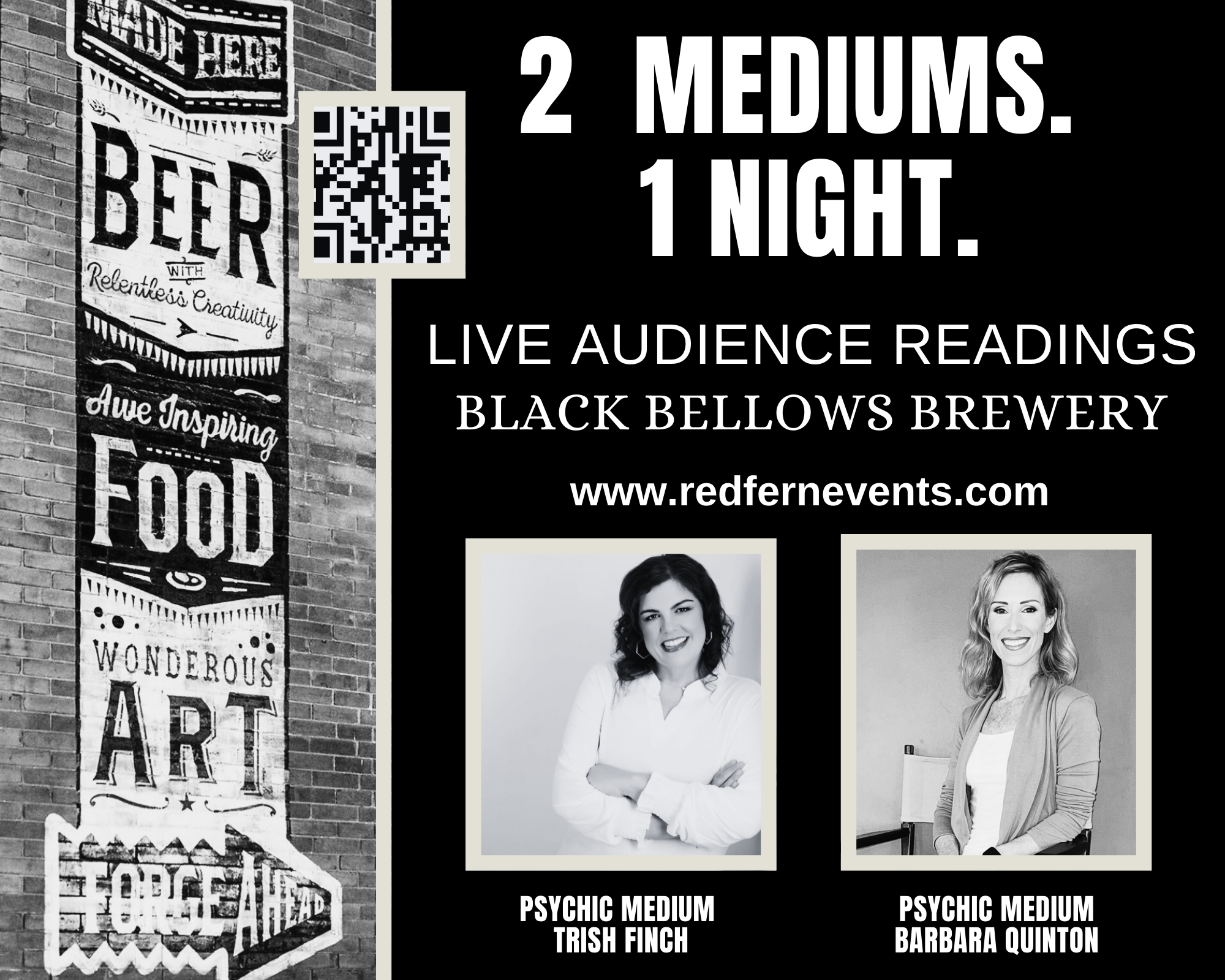 2 Mediums 1 Night @ Black Bellows