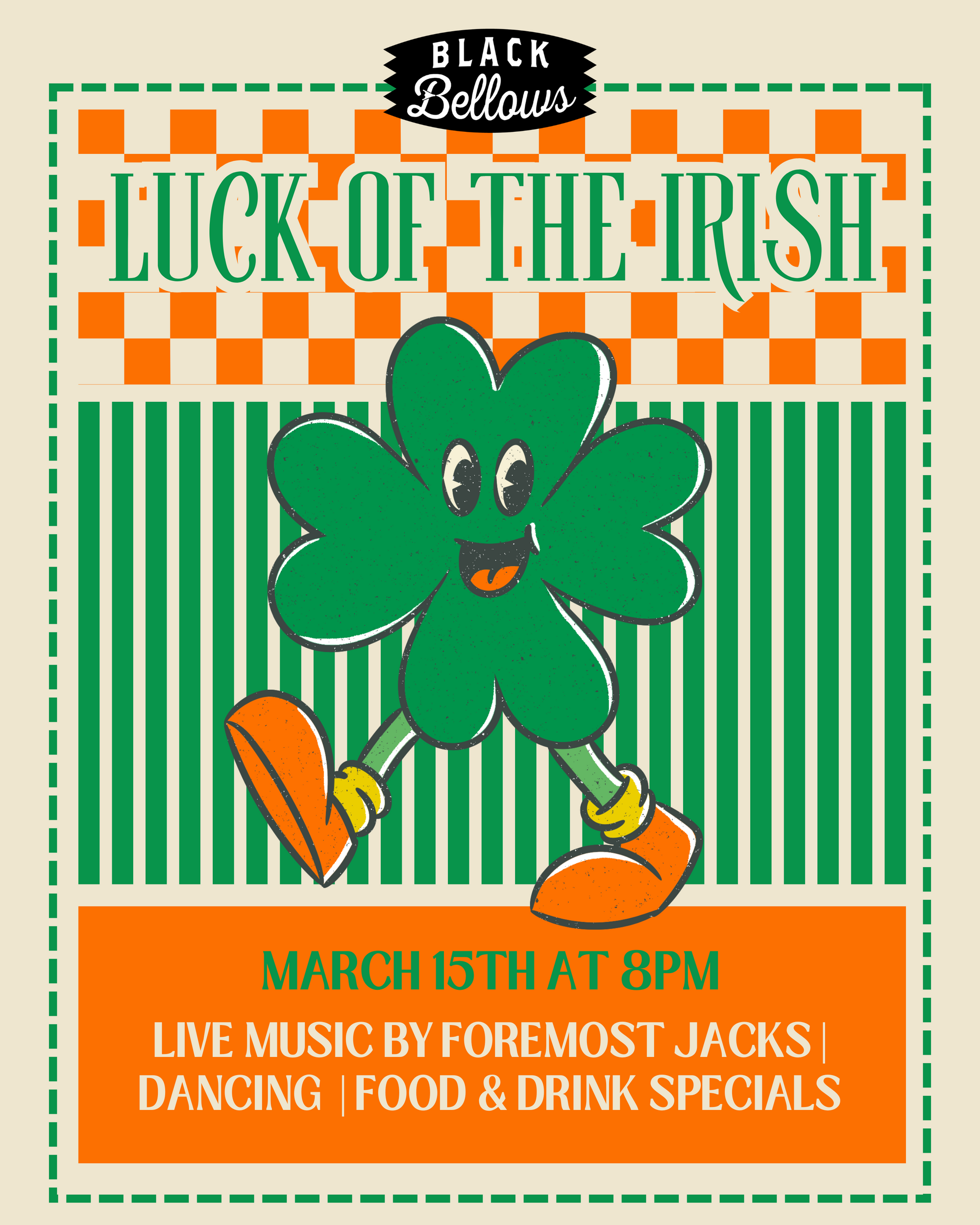 Luck of the Irish Party with Foremost Jacks