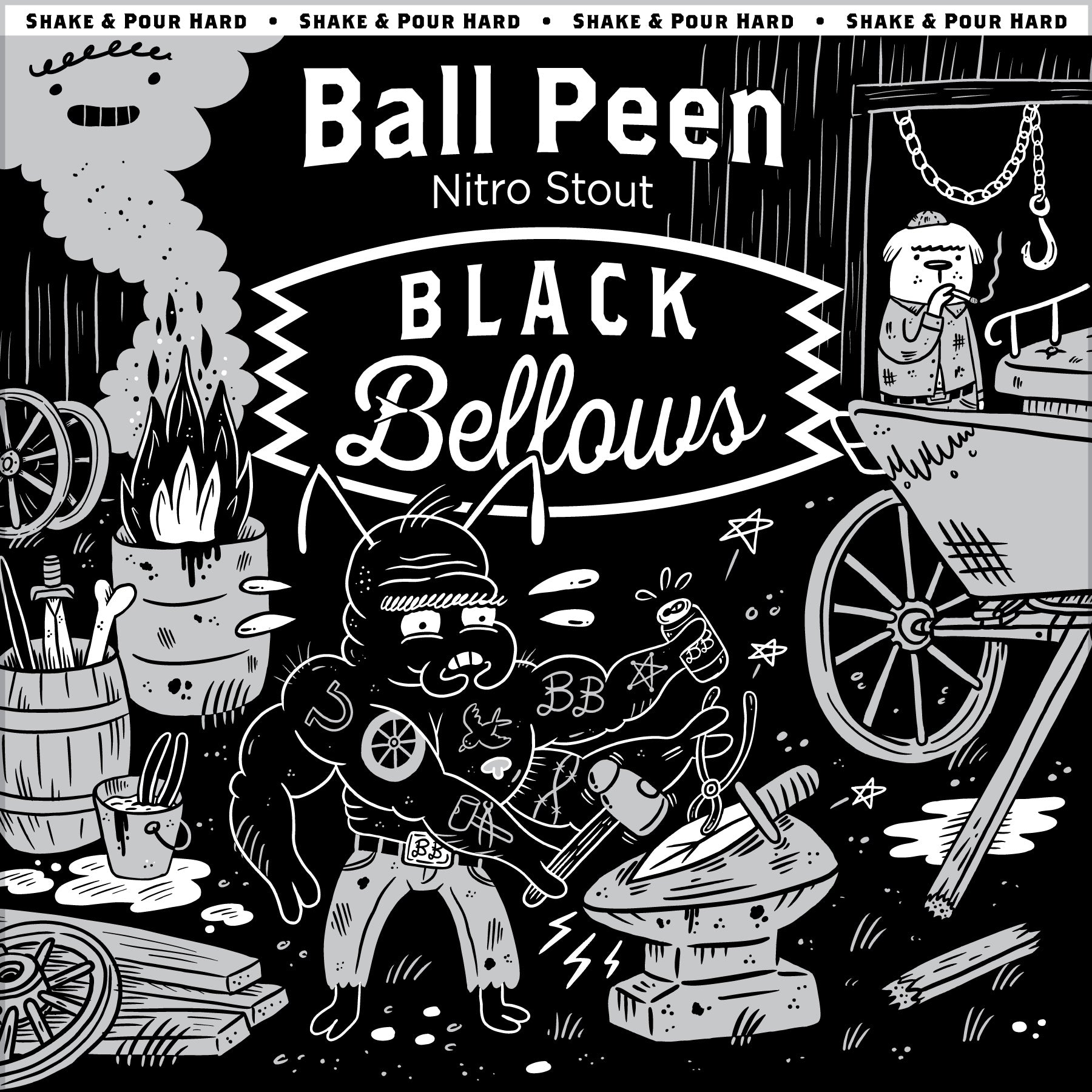 Ball Peen Nitro Stout