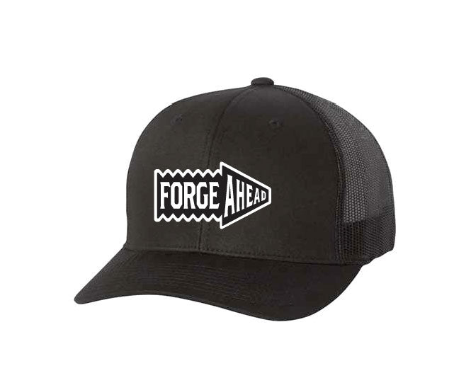 Black Bellows Forge Ahead Trucker Hat