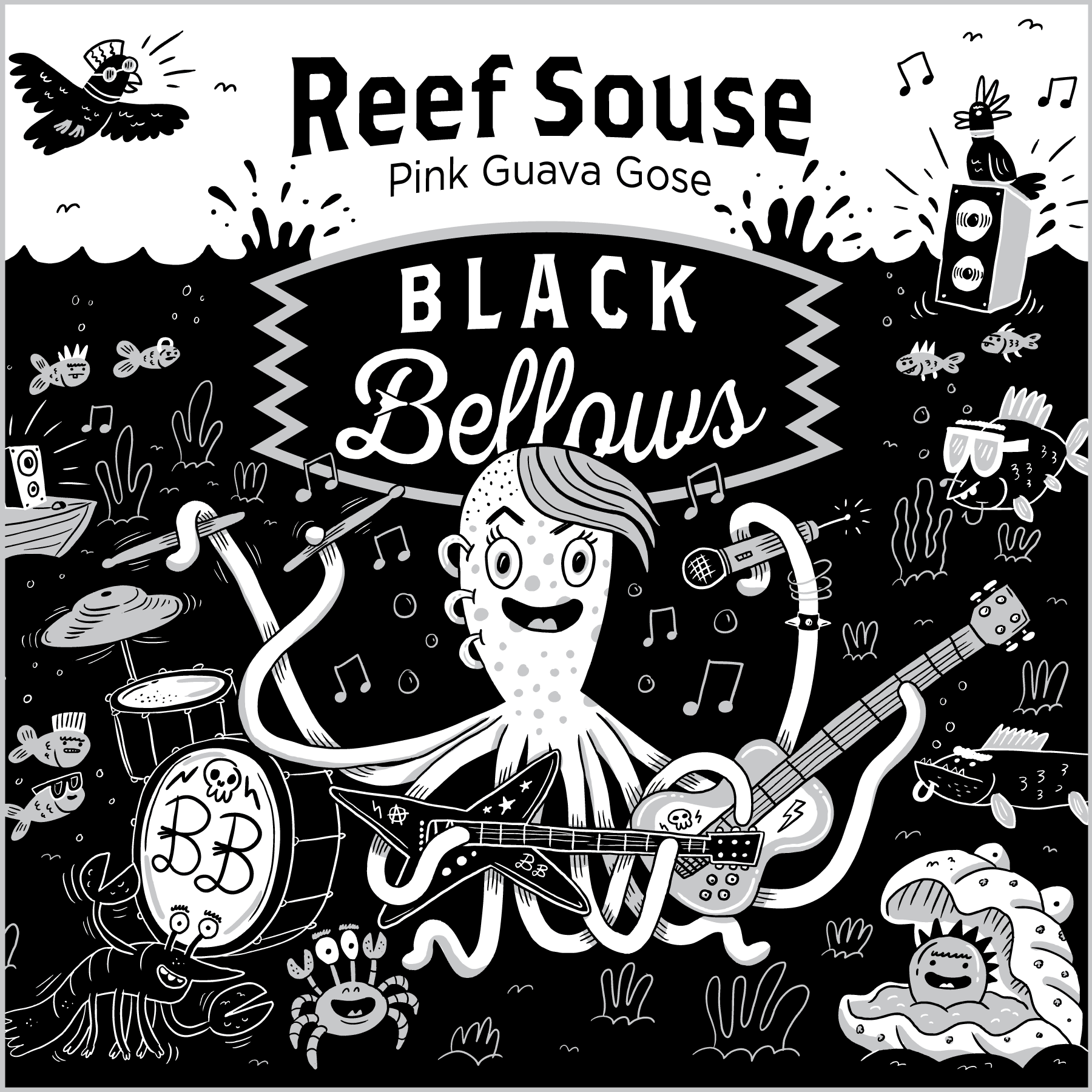 Reef Souse Pink Guava Gose