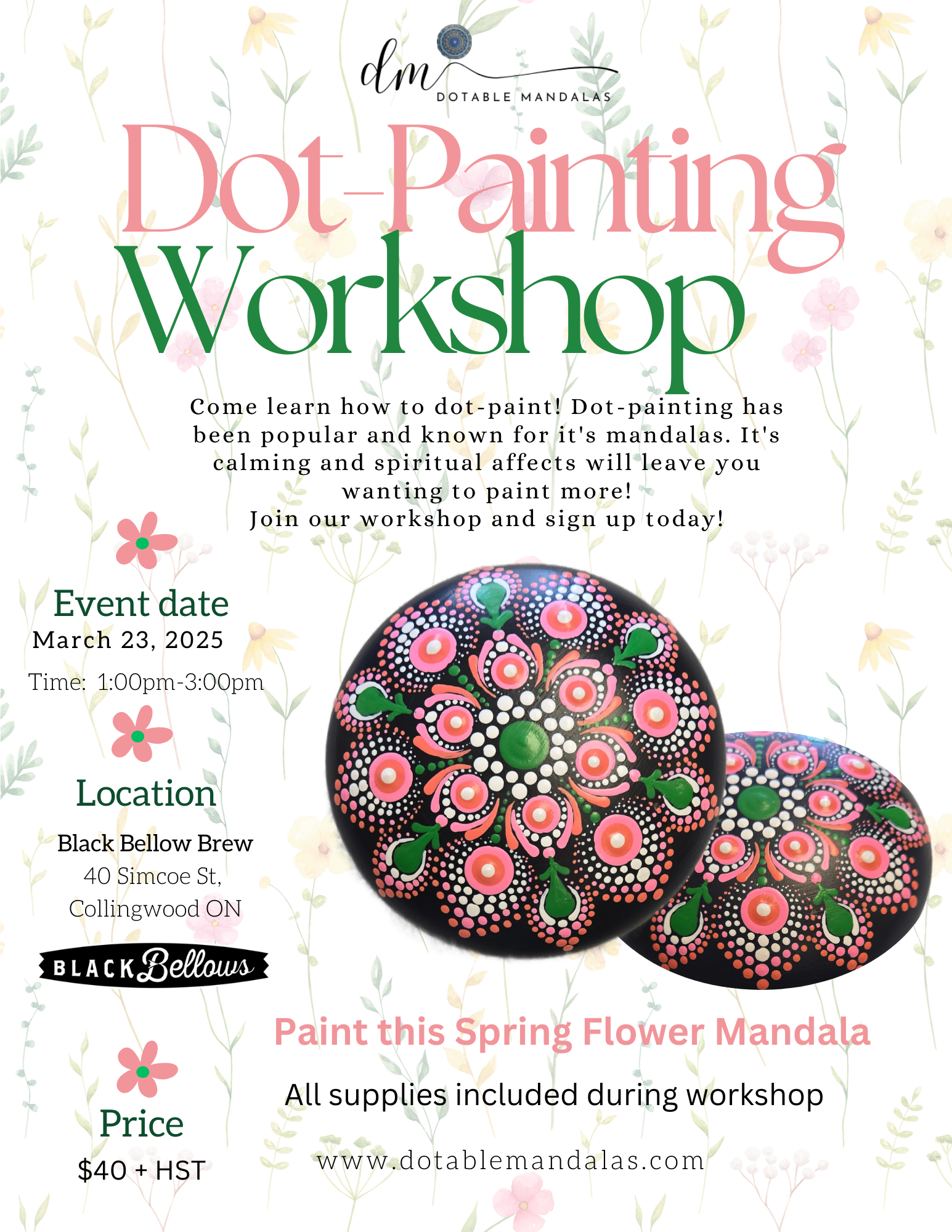 Dot-Painting Workshop