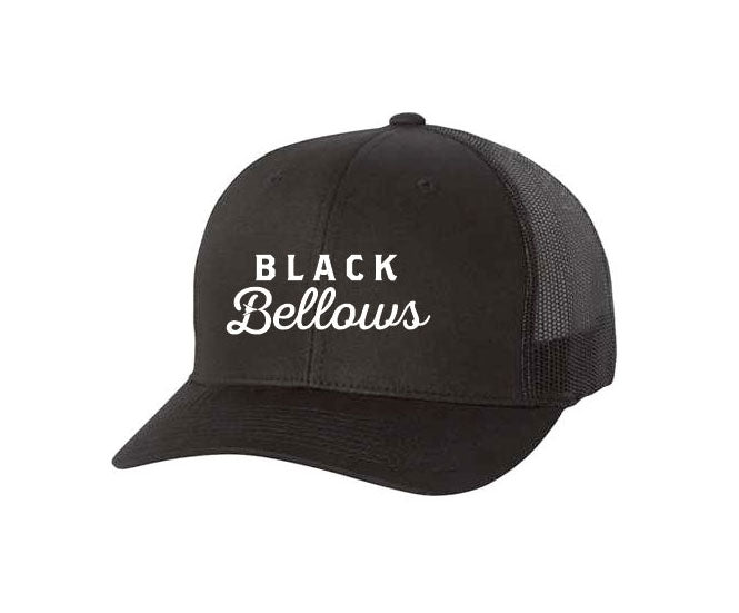 Black Bellows Trucker Hat